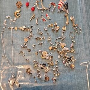 Gold and Silver Women's Jewelry Set